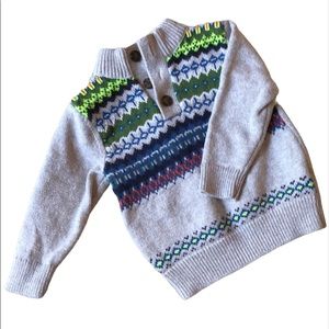 Baby Gap sweater 2 yrs old cotton/nylon/wool